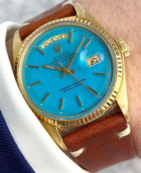 rolex tiffany day date|rolex tiffany dials meaning.